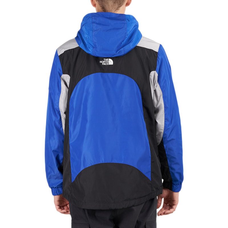 the north face bb search rescue wind jacket blau schwarz grau 502290