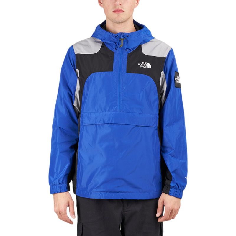 the north face bb search rescue wind jacket blau schwarz grau 590200