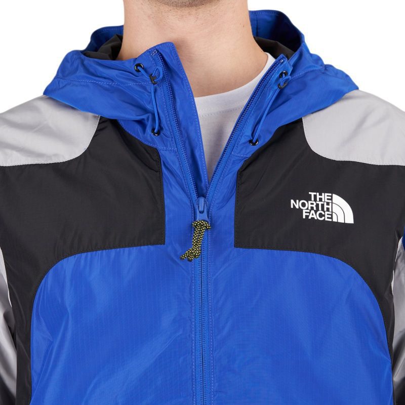 the north face bb search rescue wind jacket blau schwarz grau 928314