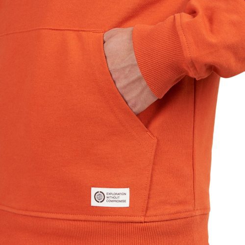 the north face berkeley california hoodie orange 594437