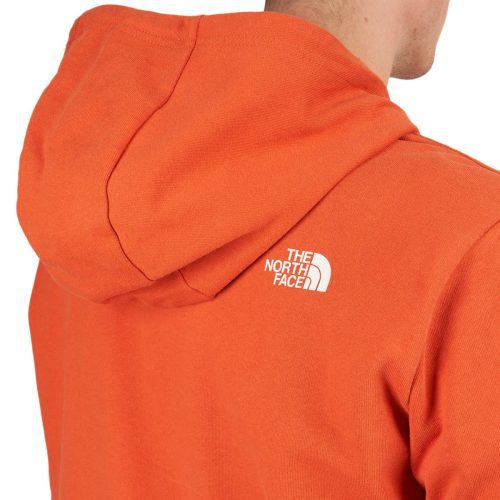 the north face berkeley california hoodie orange 836804