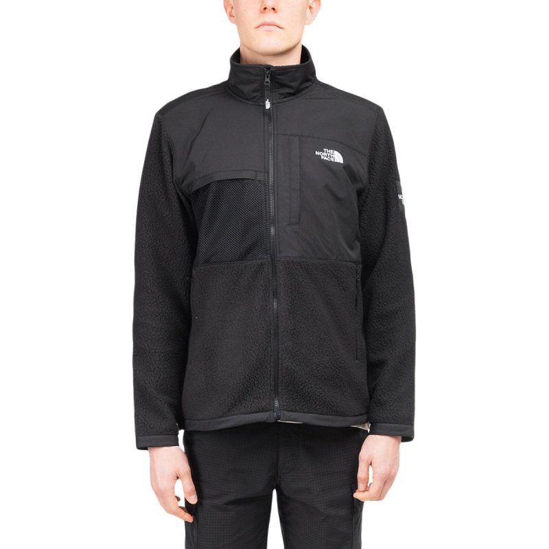 the north face black box denali jacket schwarz 659170