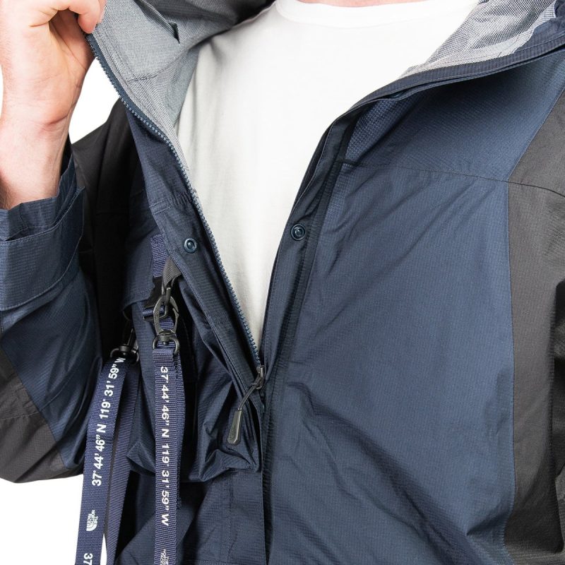 the north face black series kk dv light anorak navy 605119