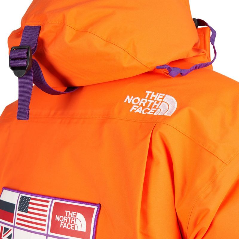 the north face ctae expedition parka orange 265077