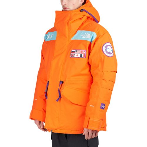 the north face ctae expedition parka orange 490748