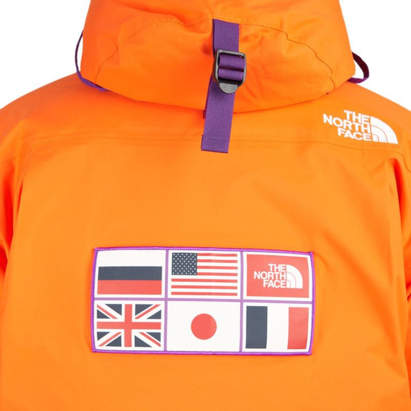 the north face ctae expedition parka orange 570144