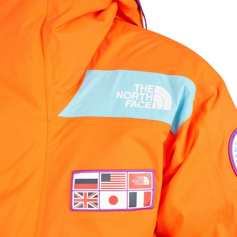 the north face ctae expedition parka orange 736351