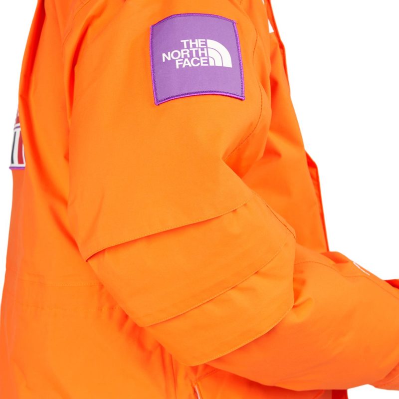 the north face ctae expedition parka orange 779040