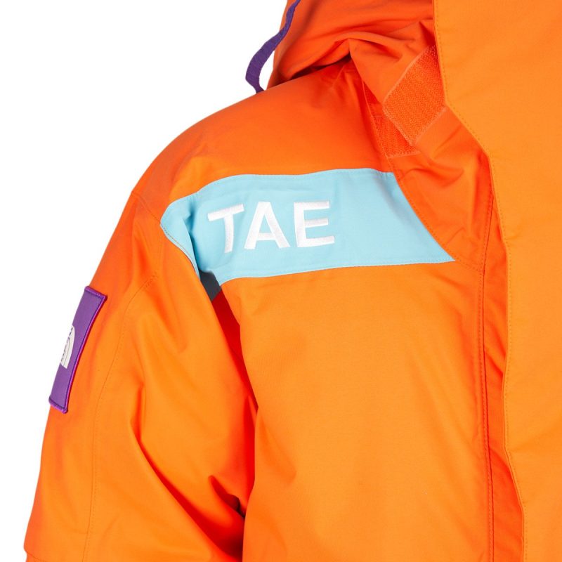 the north face ctae expedition parka orange 843812