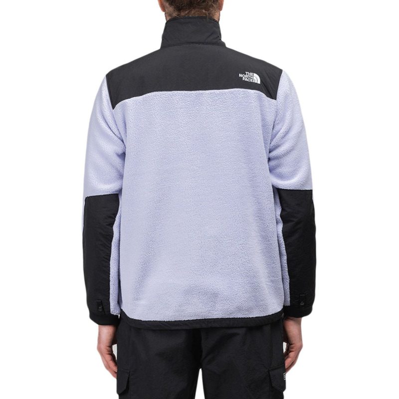 the north face denali 2 fleece jacket lavendel schwarz 106826