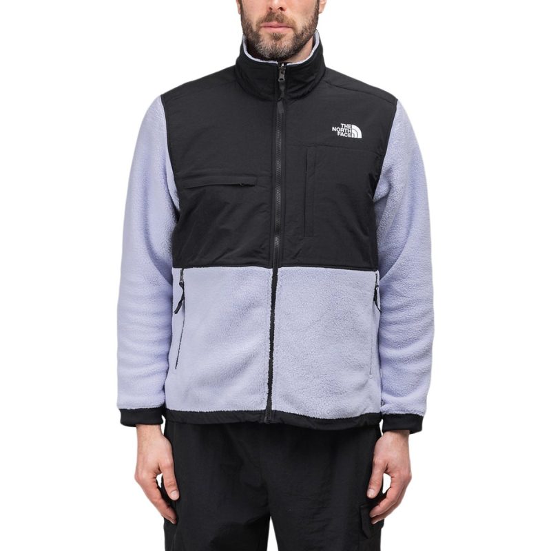 the north face denali 2 fleece jacket lavendel schwarz 216034