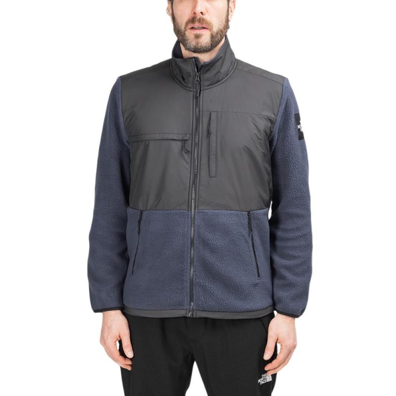 the north face denali fleece jacket navy schwarz 459112