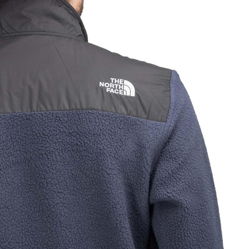 the north face denali fleece jacket navy schwarz 530492