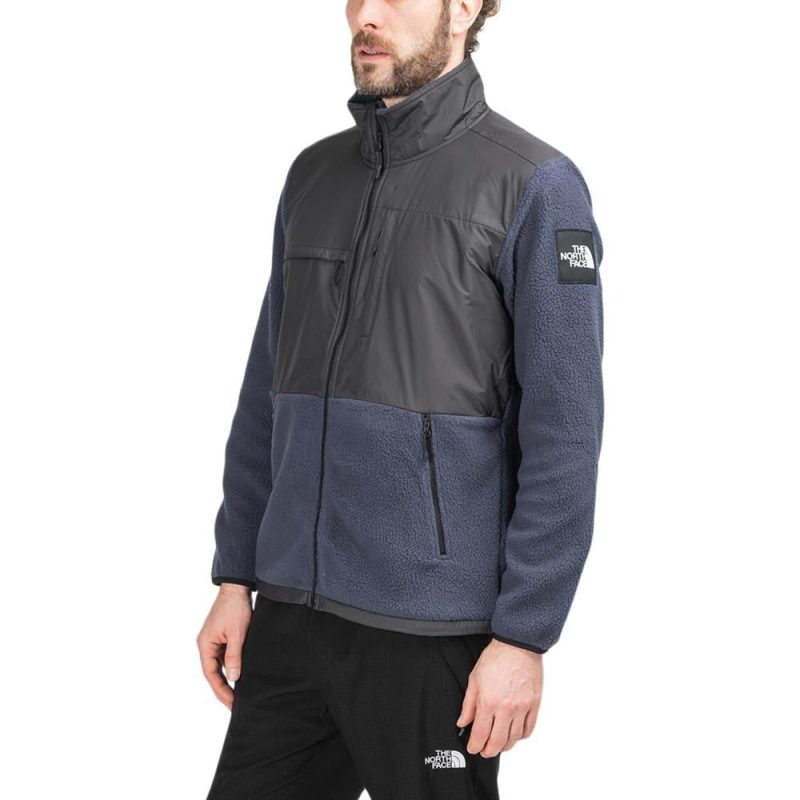 the north face denali fleece jacket navy schwarz 664217