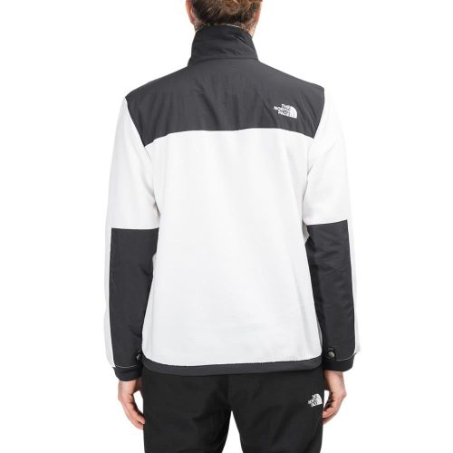 the north face denali jacket 2 weiss schwarz 680637