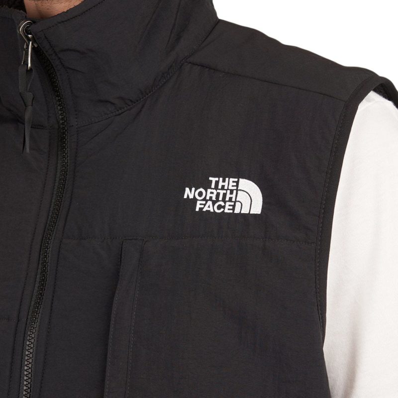 the north face denali vest schwarz 384565