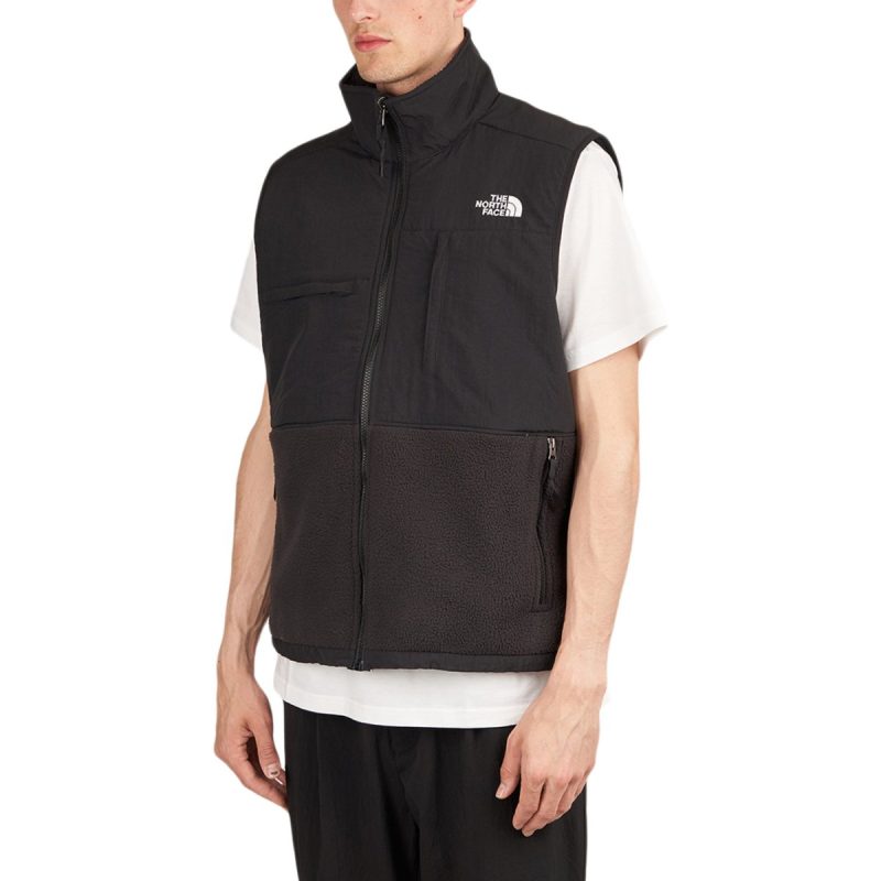 the north face denali vest schwarz 886275