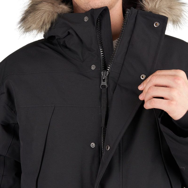 the north face expedition mcmurdo parka schwarz 416656