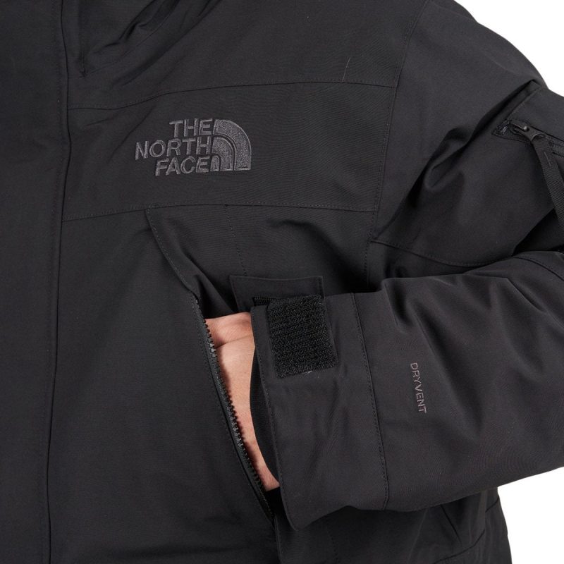 the north face expedition mcmurdo parka schwarz 707704