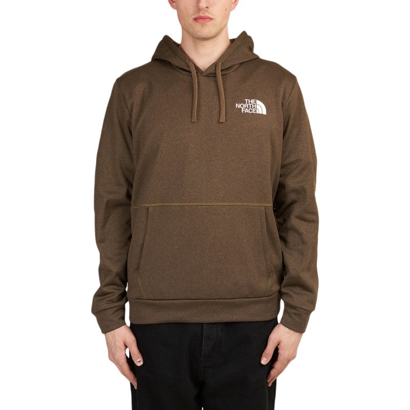 the north face exploration hoodie oliv 711949