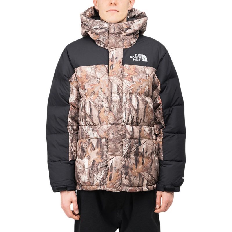 the north face himalayan down parka braun schwarz 500669