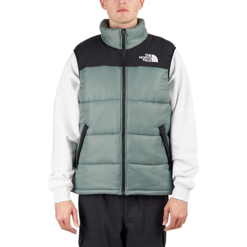 the north face himalayan synth vest grun 462633