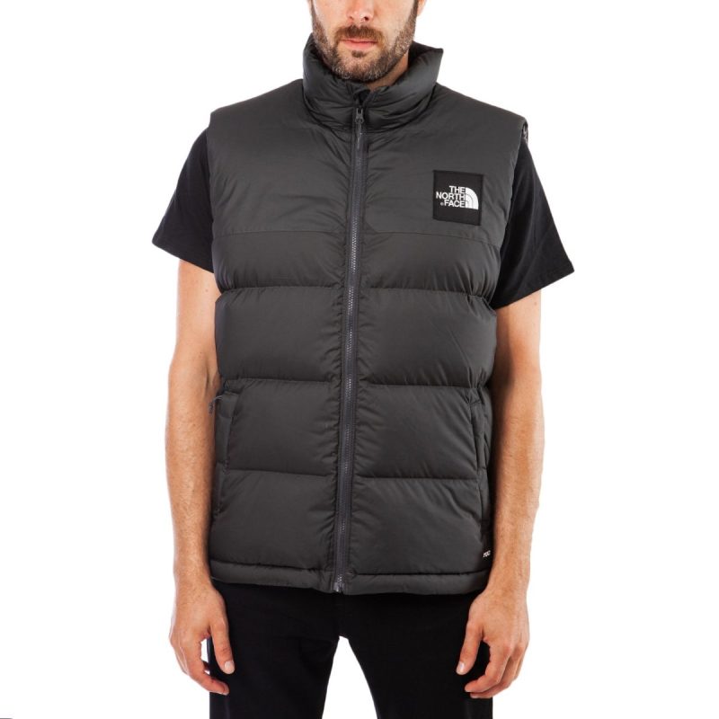 the north face m 1992 nuptse vest schwarz 441118