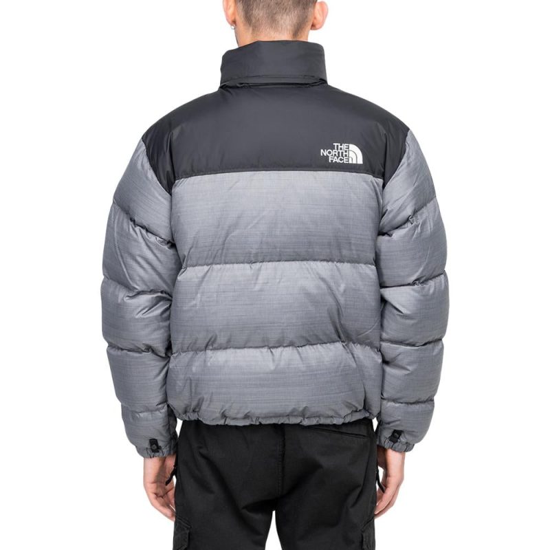 the north face m 1996 nuptse jacket grau schwarz 271128