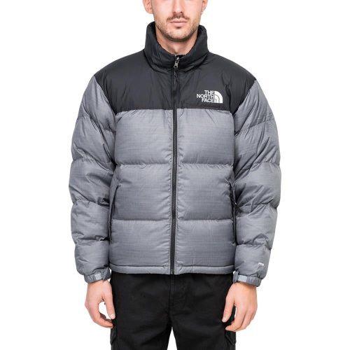 the north face m 1996 nuptse jacket grau schwarz 828559