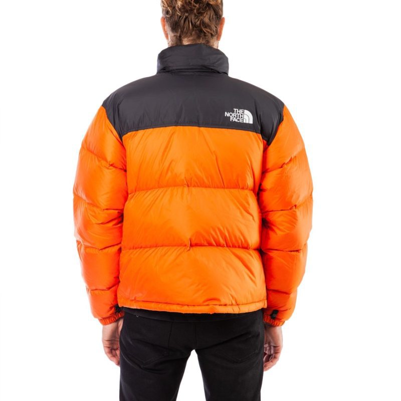 the north face m 1996 nuptse jacket orange 319728