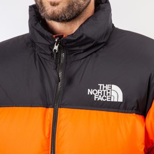 the north face m 1996 nuptse jacket orange 448659