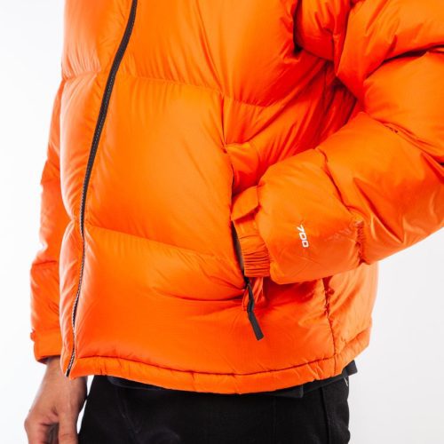 the north face m 1996 nuptse jacket orange 852103