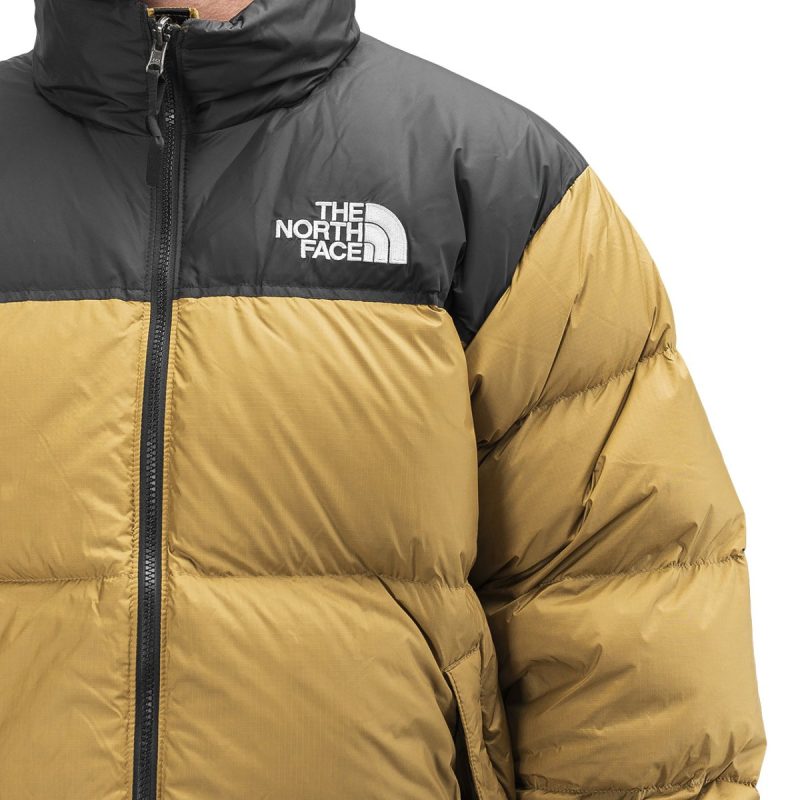 the north face m 1996 retro nuptse jacket braun schwarz 133072