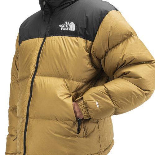 the north face m 1996 retro nuptse jacket braun schwarz 212542