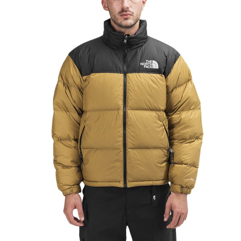 the north face m 1996 retro nuptse jacket braun schwarz 607710