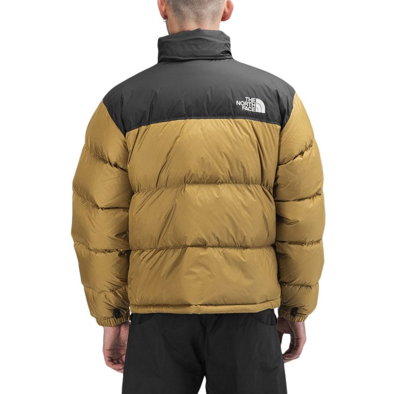 the north face m 1996 retro nuptse jacket braun schwarz 702249