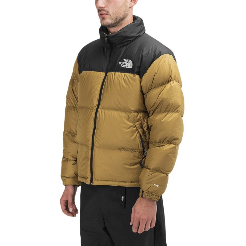 the north face m 1996 retro nuptse jacket braun schwarz 810506