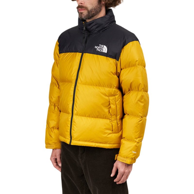 the north face m 1996 retro nuptse jacket gelb 118625