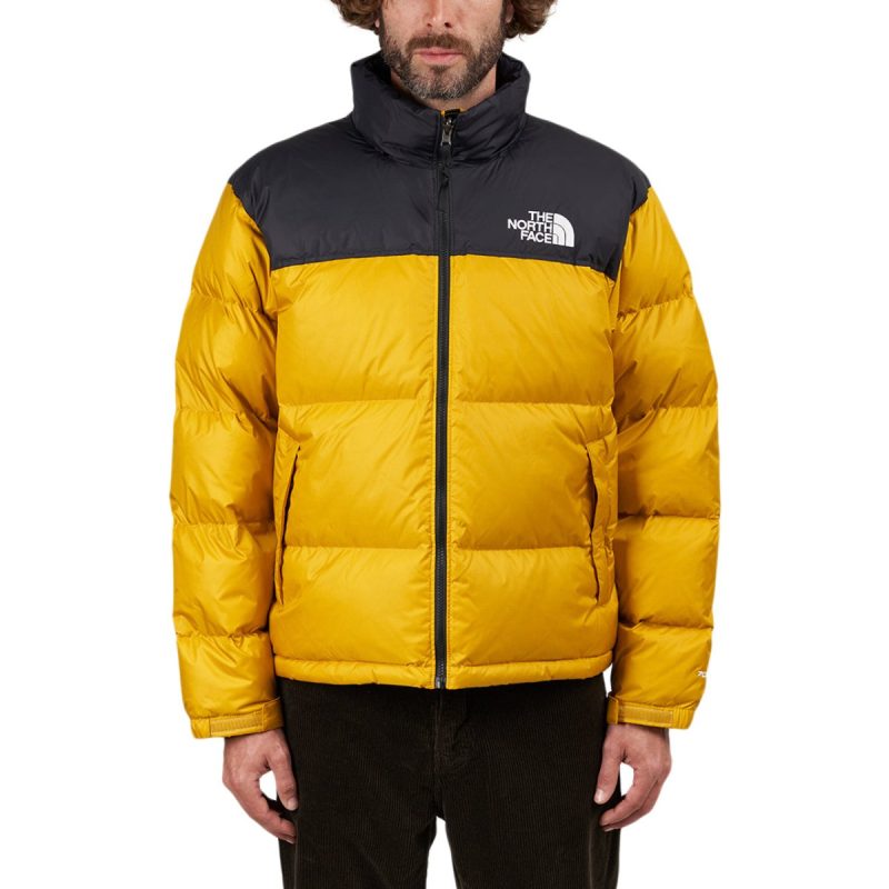 the north face m 1996 retro nuptse jacket gelb 159114