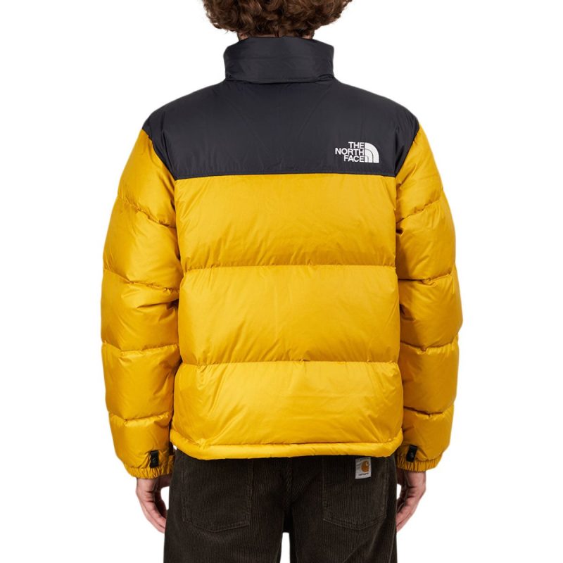 the north face m 1996 retro nuptse jacket gelb 845507