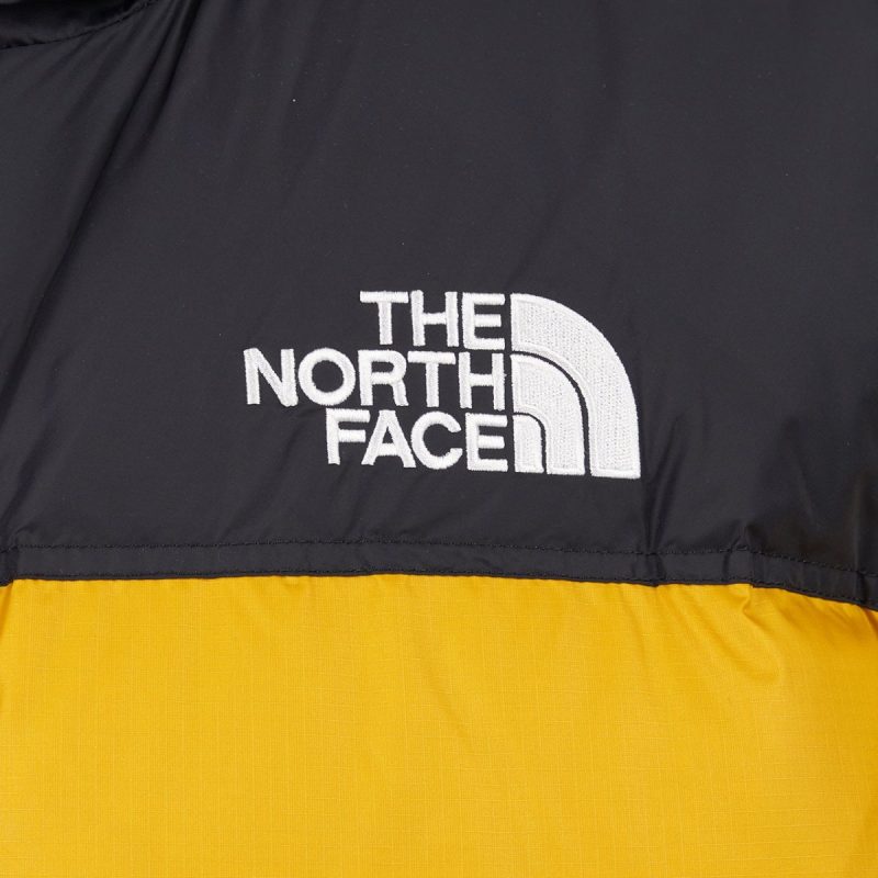 the north face m 1996 retro nuptse jacket gelb 913219