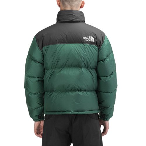 the north face m 1996 retro nuptse jacket grun schwarz 207038