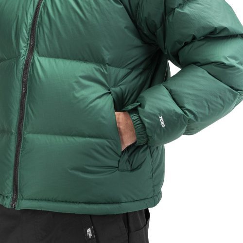 the north face m 1996 retro nuptse jacket grun schwarz 968920