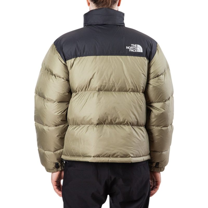 the north face m 1996 rtro nuptse jacket tumbleweed grun 572345