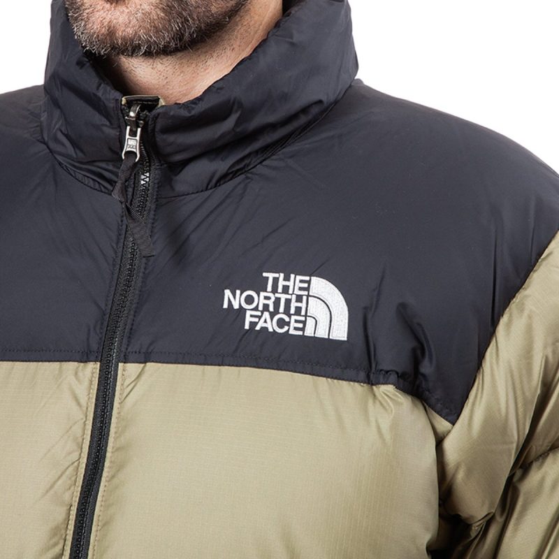 the north face m 1996 rtro nuptse jacket tumbleweed grun 728114