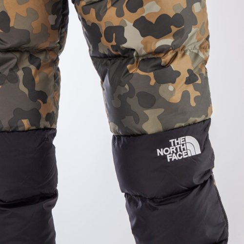 the north face m nuptse bib camo 316501