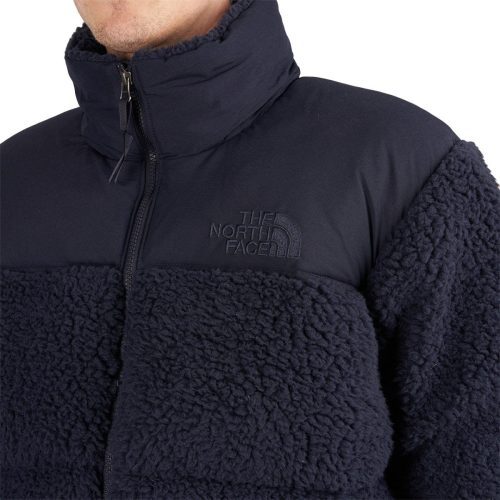 the north face m sherpa nuptse jacket navy 668662