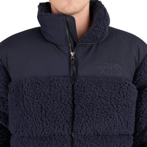 the north face m sherpa nuptse jacket navy 920911