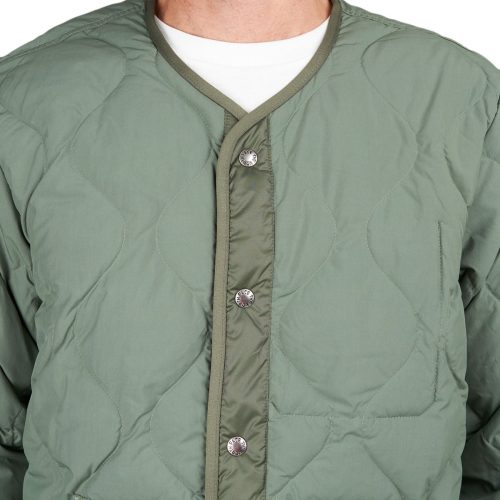 the north face m66 down jacket grun 210748