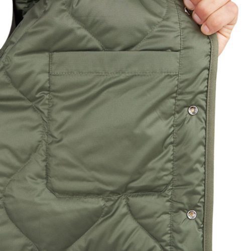 the north face m66 down jacket grun 276552